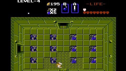 The Legend of Zelda NES Walkthrough Part 8 – Level 4: The Snake
