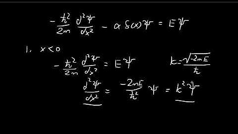 2.5 (Part 2) | Delta-Function Potential | Introduction to Quantum Mechanics (Griffiths)