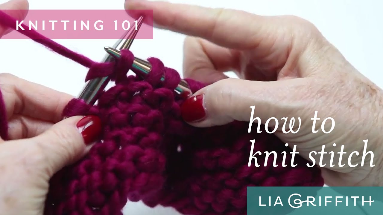 Knitting 101: How to Knit the Purl Stitch - Knitfarious