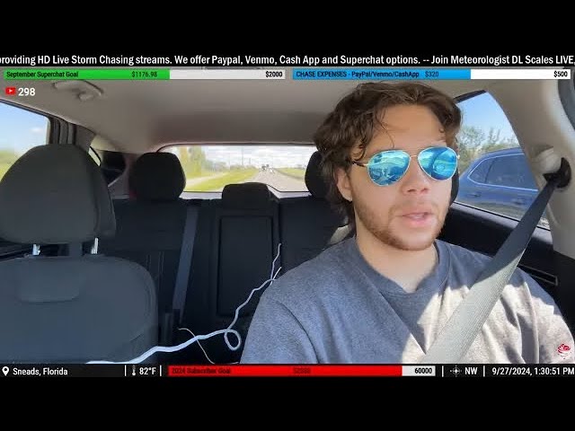 Heading Home from Hurricane Helene (9/27/24) - (Live Stream Archive)