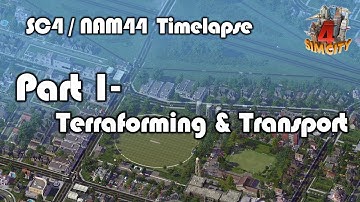 SimCity 4 - Part 1 - Terraforming & Transport