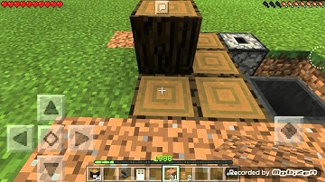 ✔How To Make Password Lock Door On Mcpe 0.14.0