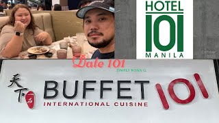 Hotel 101 Pasay| Buffet 101 MOA| Our October 2023 Date Vlog