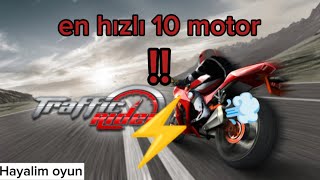 En Hızlı 10 Motor!! (Traffic rider) screenshot 5
