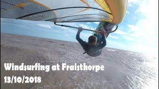 Windsurfing at Fraisthorpe 13th October 2018