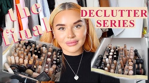 THE FINAL MAKEUP DECLUTTER SERIES - CONCEALERS! | Sophie Liz Brad