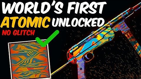Atomic... UNLOCKED!! NO GLITCH | Vanguard [WORLD