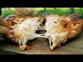 Грибная пицца в мангале 🔥🍕😋 | Mushroom pizza in the grill 🔥🍕😋