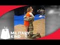 Army mom steals the show at cheerleading competition