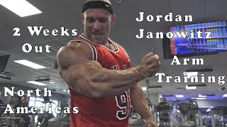 Bodybuilder Jordan Janowitz Hits Arms 2 Weeks Out From North Americas