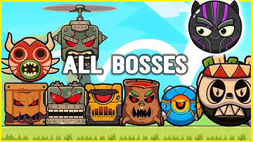 Roller Ball X : Bounce Ball Hero | Black Cat Hero Fight All Bosses (IOS, Android)