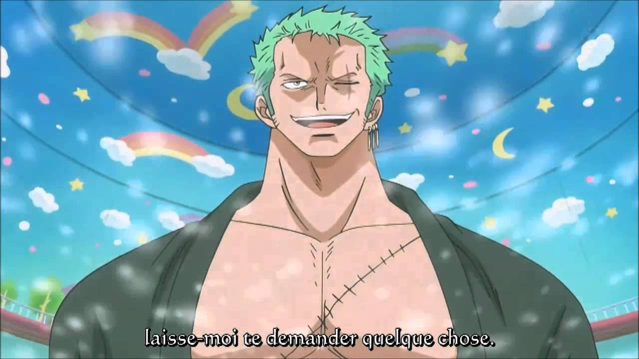 VOSTFR HD One Piece   Zoro  Tashigi vs Monet