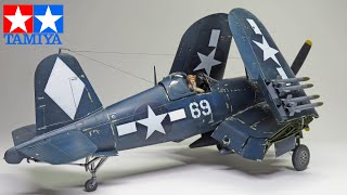 Tamiya 1:48 F4U1D Corsair with MotoTug