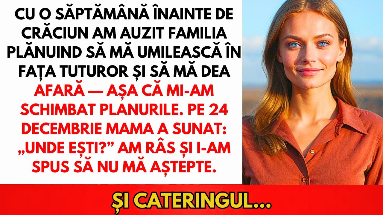 Cu O Săptămână Înainte De Crăciun, Am Auzit Familia Vrea Să Mă Umilească În Fața Tuturor — Apoi…