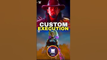 NEW WWE EXECUTION IN CODM