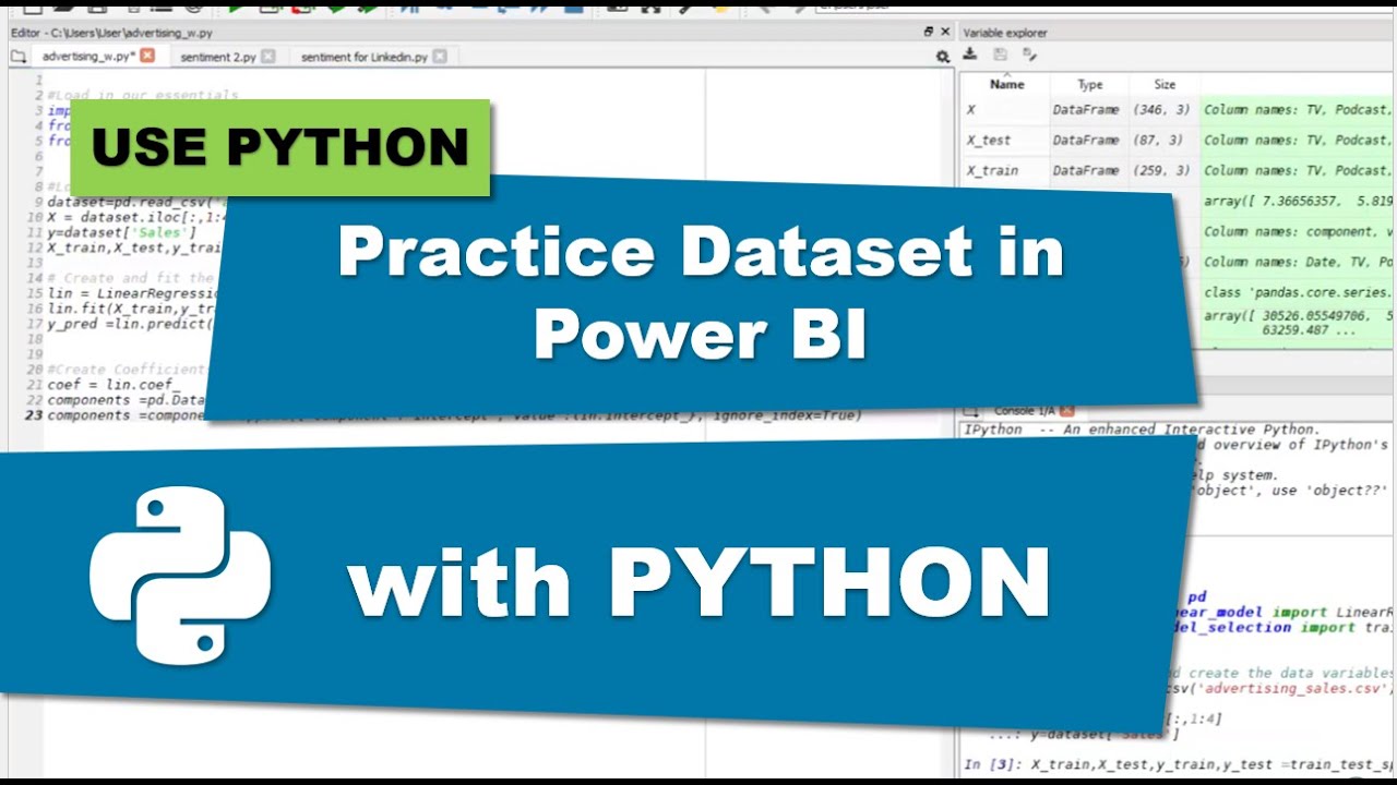 Power bi python. Python Powered. Pow Python пример. Sample в питоне.