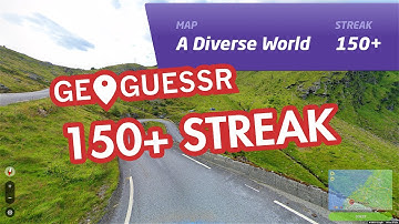 GeoGuessr 150+ COUNTRY STREAK Explained (A Diverse World)
