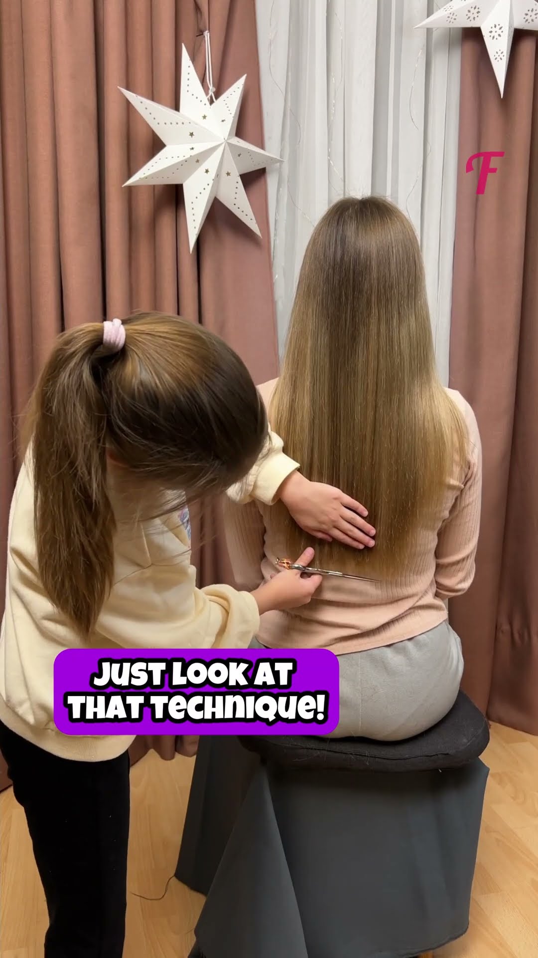 A Mom's Trust in Her 6 Year Old Creates a Haircut to Remember #Shorts