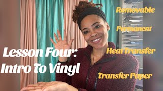 How To Use Vinyl With Cricut (Lesson Four: Introduction To Vinyl)