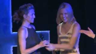 Claudia Black on FedCon 22 stage 2013 short