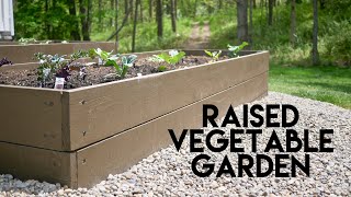 Easy Raised Garden Beds with Irrigation