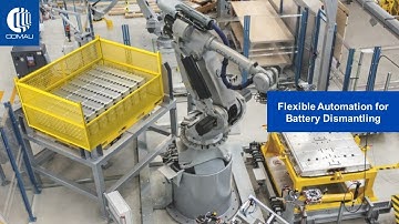 Flexible Automation for Battery Dismantling