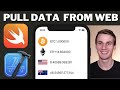 Decode JSON pulled from Web API Swift Xcode Tutorial - Crypto Price Tracker App