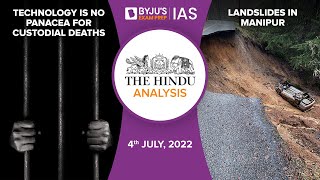 'The Hindu' Newspaper Analysis for 4th July 2022. (Current Affairs for UPSC/IAS)