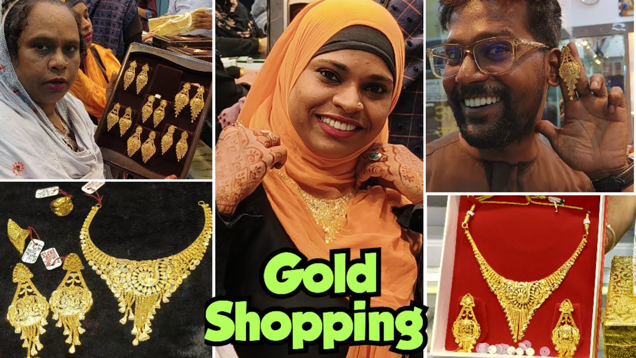 Gold Shopping For Zeenat Wedding