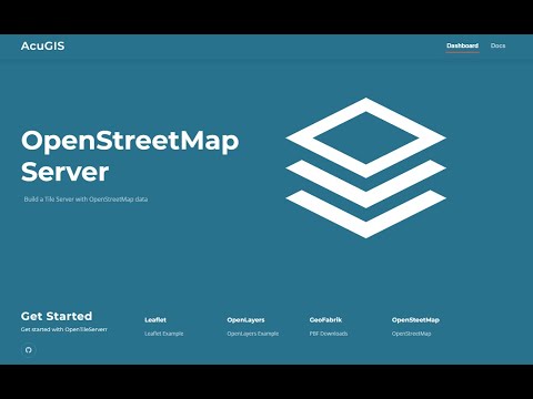 OpenStreepMap Server