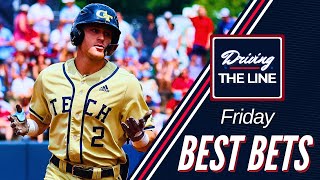 Friday’s College Baseball Picks + NBA Playoff Best Bets! | Driving The Line