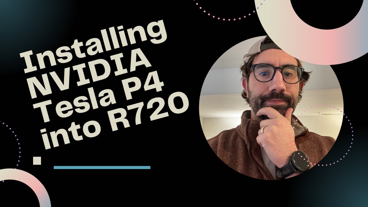 Gpu Mod Dell R720 Installing an NVIDIA Tesla P4 GPU into a Dell PowerEdge R720! - YouTube