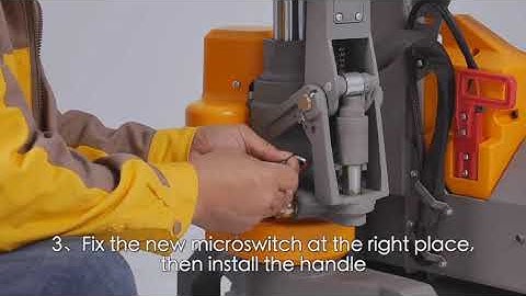 Apollolift Tutorial  7 Replace the microswich of Lithium Battery Powered Pallet Truck（Except A-1017)