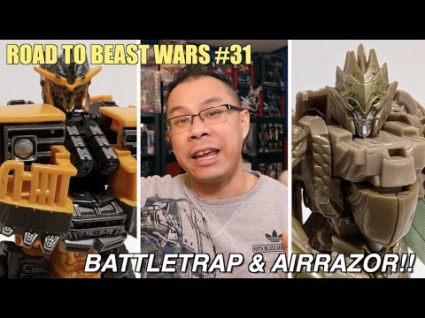 Deluxe Airrazor & Voyager Battletrap REVEALED!! - [ROAD TO BEAST WARS #31]