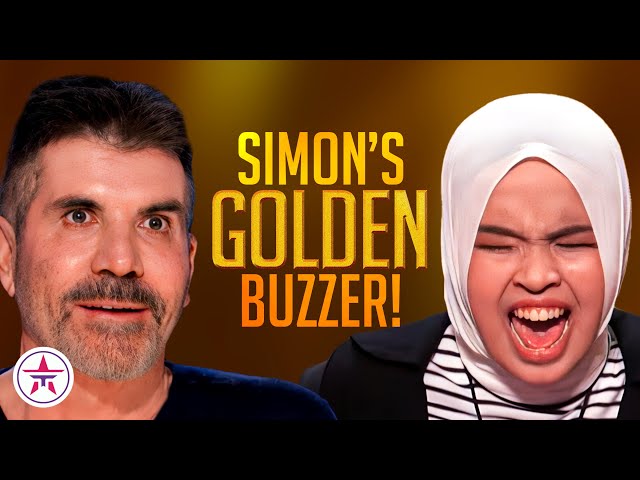 GOLDEN BUZZER! Simon Cowell Asks Blind Singer Putri Ariani to Sing SECOND SONG on AGT 2023! class=