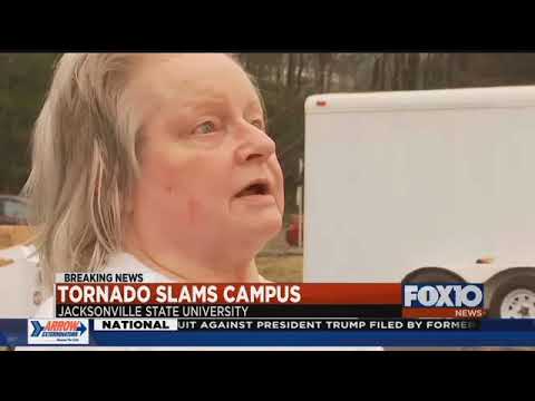 Tornado survivors recall frightening night in Jacksonville