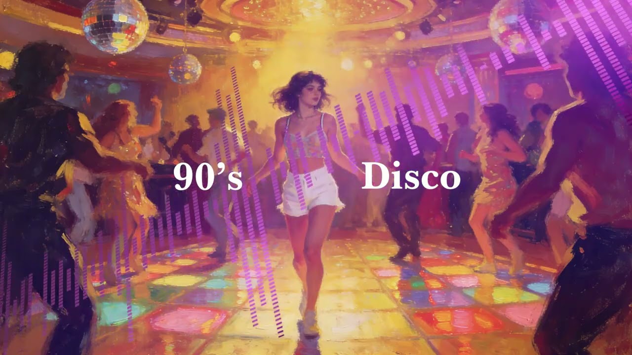 90s Disco Nights | Retro Dance Music Inspired by Classic Club Sounds