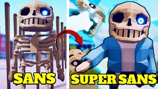EVOLUTION OF SANS INTO SUPER SANS |TABS - Totally Accurate Battle Simulator
