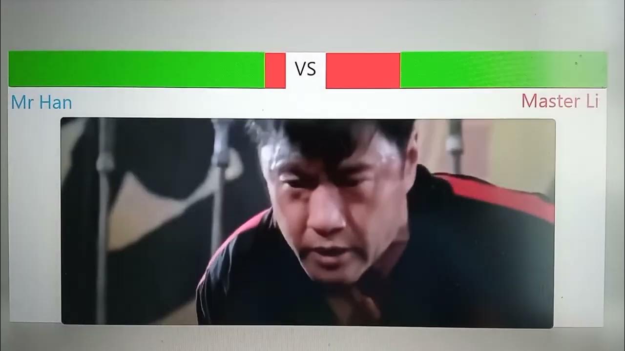 Karate Kid Mr Han Vs Master Li Mr Han vs Master Li with healthbars /Final Fight (The Karate Kid 2010