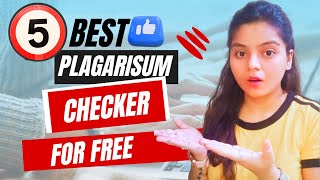 Best 5 Plagiarism Checkers | How to Use Plagiarism Checker Free | Plagiarism Removing Tricks Hindi