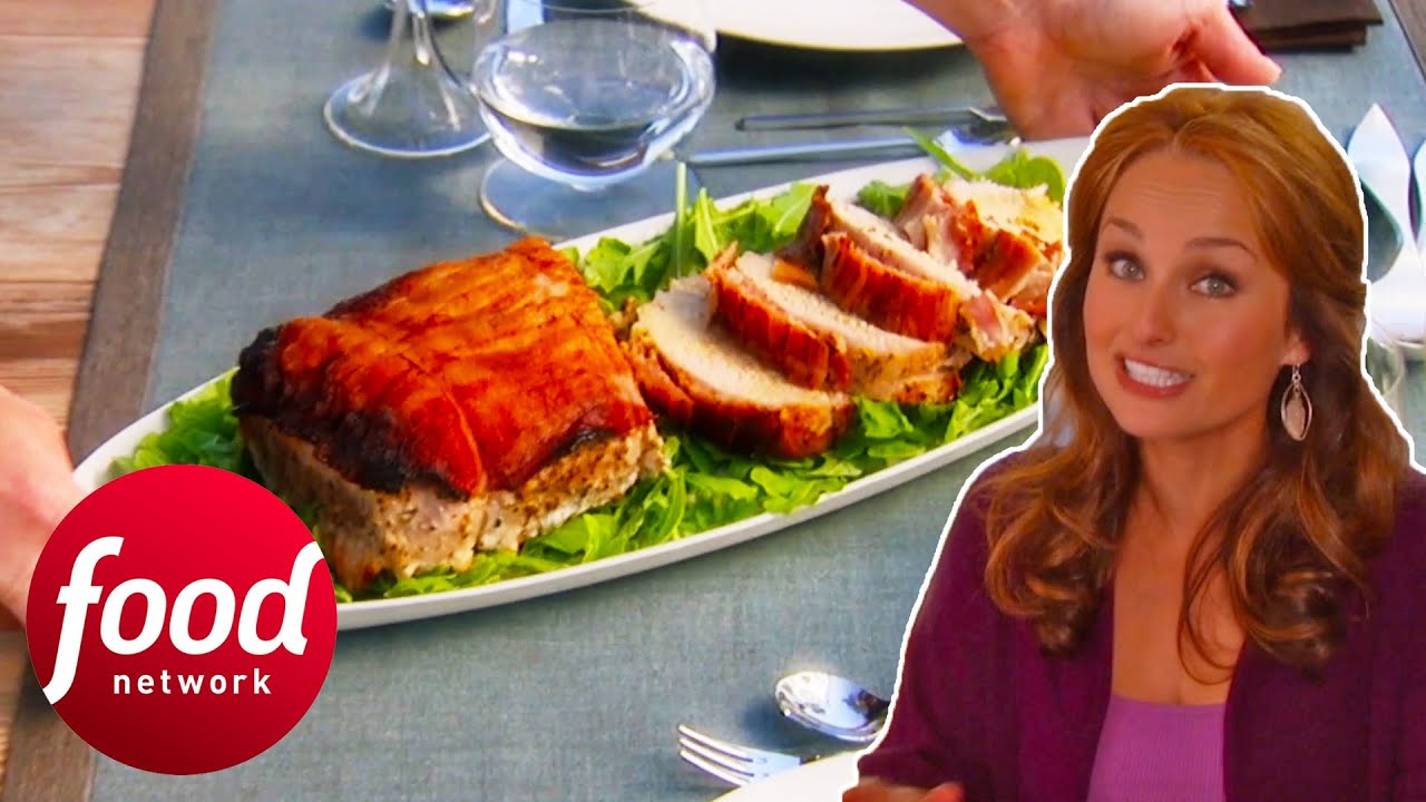 Giada Makes Honey Mustard Pork Roast With Bacon & Butternut Squash Soup | Giada At Home