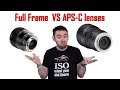 APSC vs Full Frame lenses - What lenses can you use on which bodies?