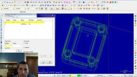 How to hide-show levels in MASTERCAM