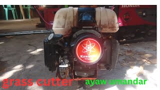 BRUSH CUTTER/GRASS CUTTER REPAIR  ayaw umandar ng grass cutter nyo..simpling paraan para umandar