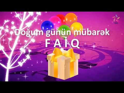 Doğum günü videosu - FAİQ