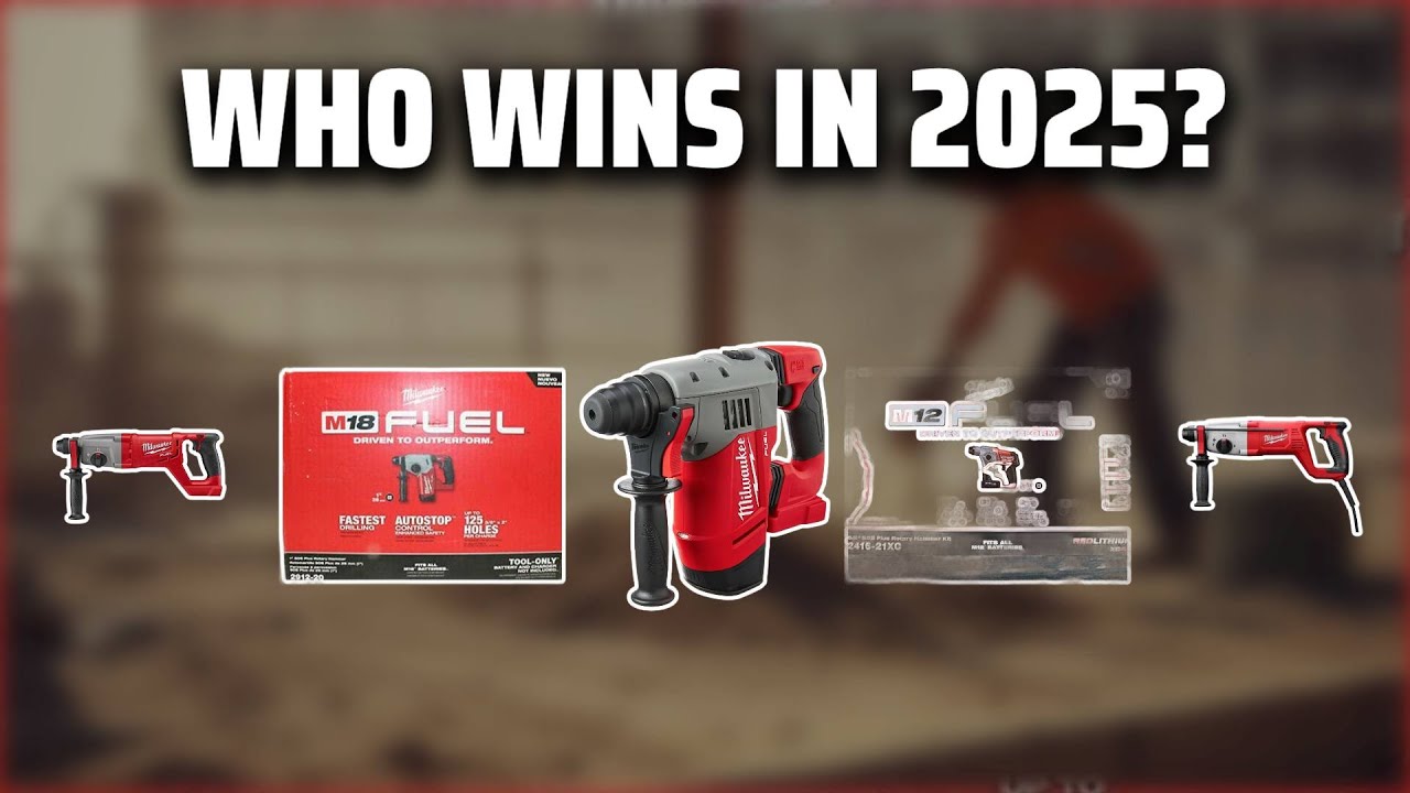 The Top 5 Best Milwaukee SDS Hammer Drill in 2025 - Must Watch Before ...