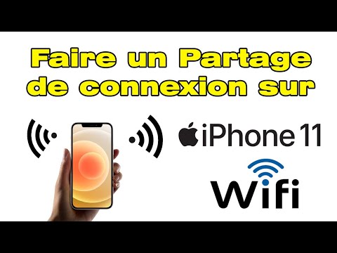 Comment faire un partage de connexion sur iPhone 11 (Partager WiFi iPhone 11)