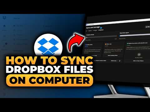 How To Sync Dropbox Files On Computer (𝟮𝟬𝟮𝟲) | 100% WORKS | NO Yapping, To The Point! | FAST & EASY