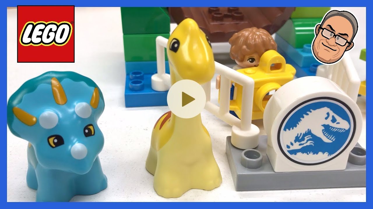 lego duplo jurassic world gentle giants petting zoo