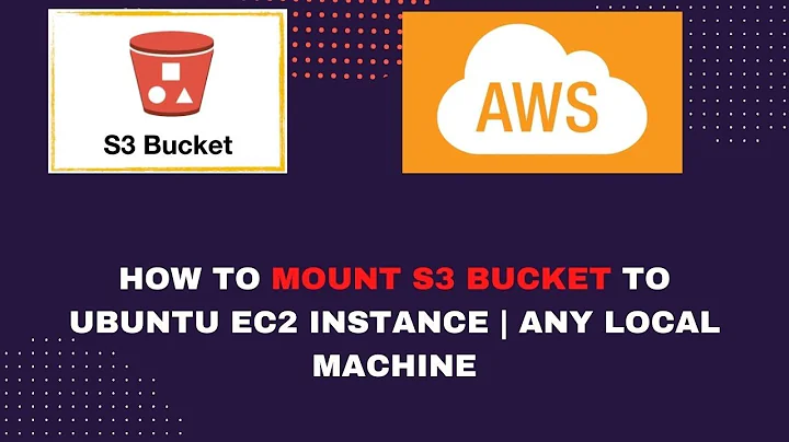how to Mount S3 bucket to Ubuntu EC2 Instance | Any Local Machine